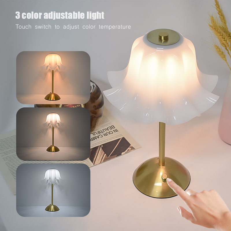 Bedroom Lighting Decor Ideas - Современная светодиодная настольная лампа, прикроватная лампа