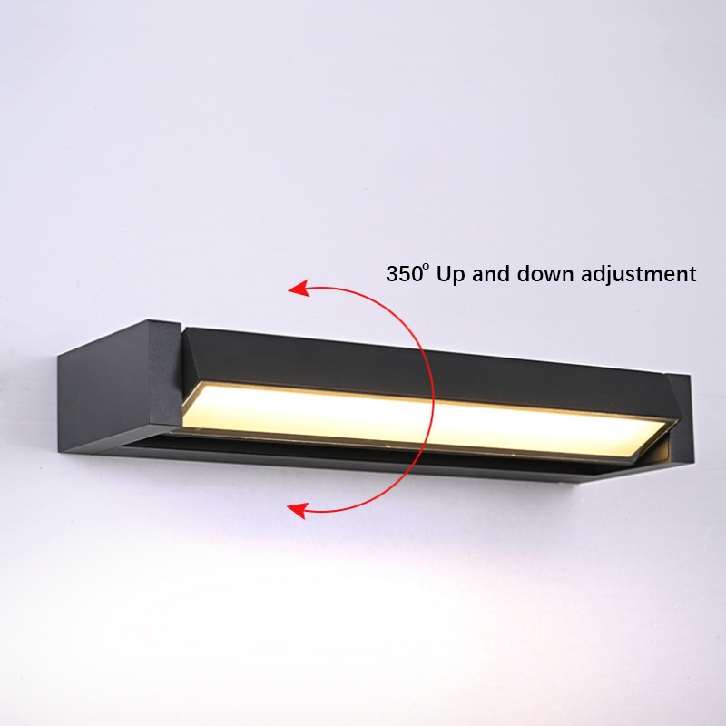 Decor Lighting Cy - Регулируемый угол, уличный водонепроницаемый настенный светильник,