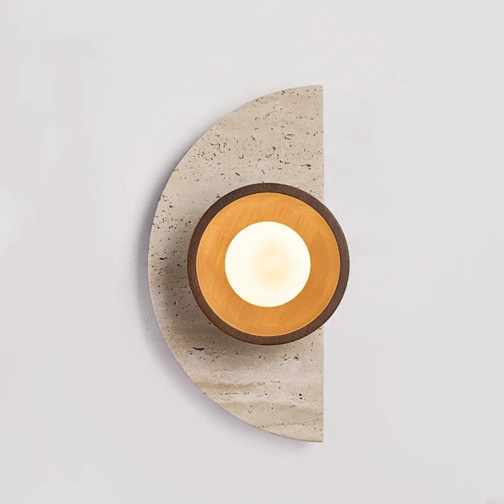 Decor Lighting Cy - Дизайнерский креативный полукруглый настенный светильник из