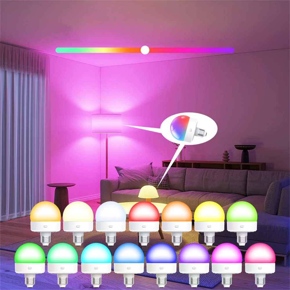 Decor Lighting Hours - E26/E27 Цветная RGB светодиодная лампа для