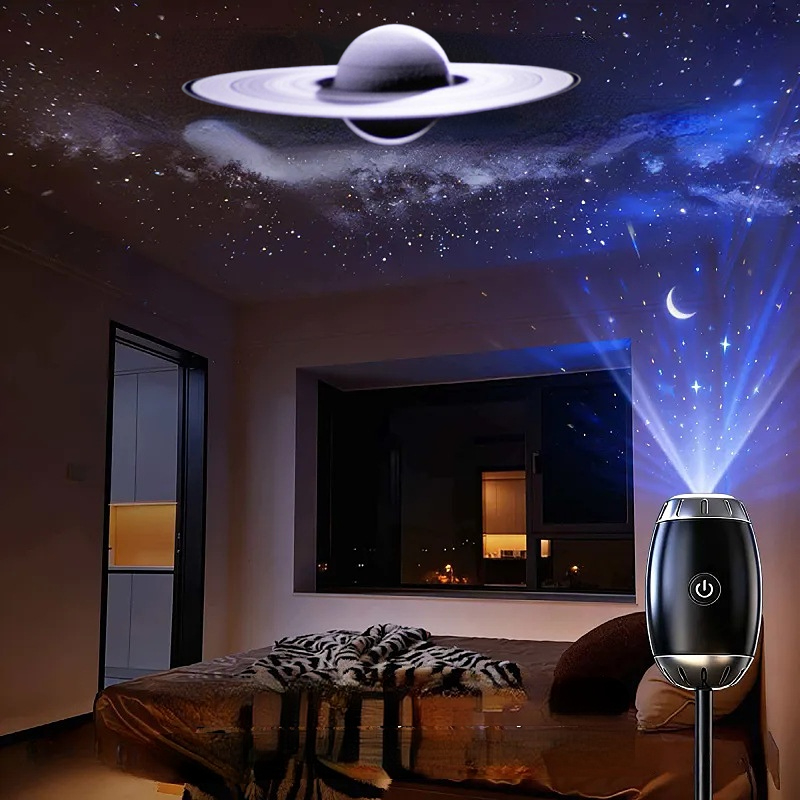Star Projector Night - Мини-проектор звездного неба Galaxy: ночник, LED-лампа