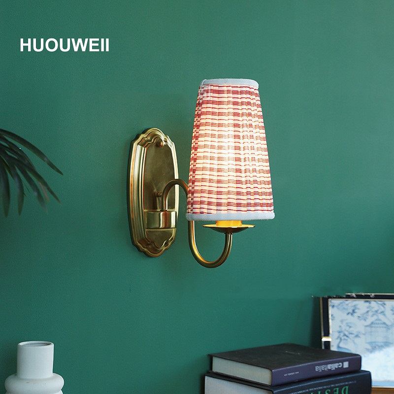 Elements Lighting Decor - Настенный светильник из ткани в стиле