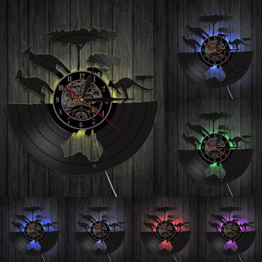 Настенные часы из виниловой пл – обзор и цена Decor Lighting Australia