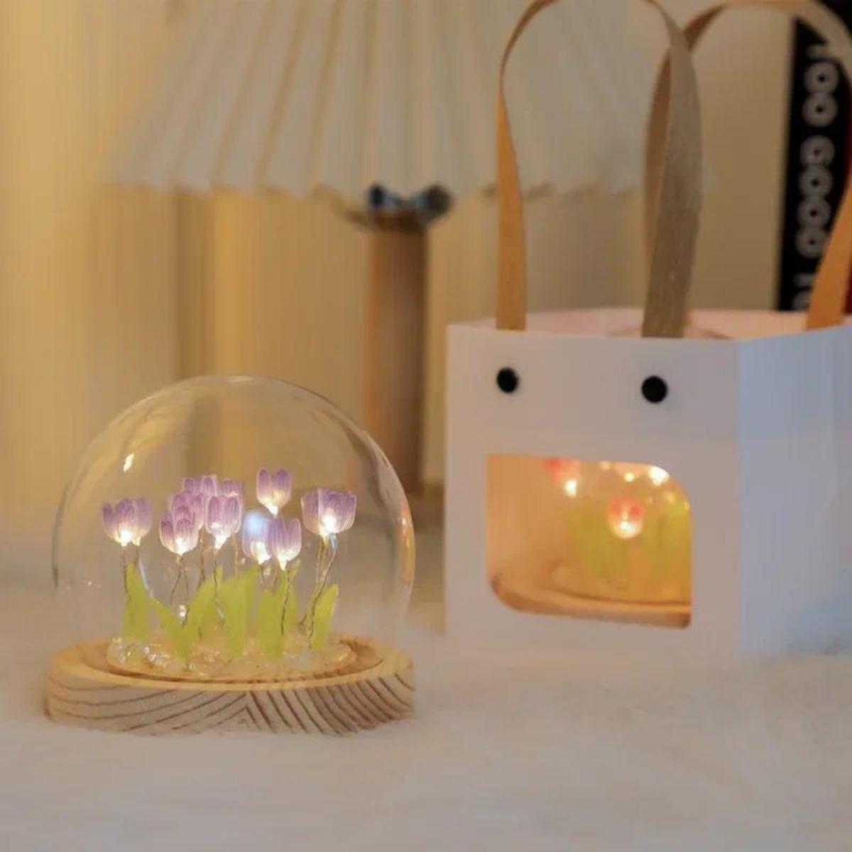 1 шт., ночник-тюльпан ручной р – обзор и цена Bedroom Lighting Decor Ideas