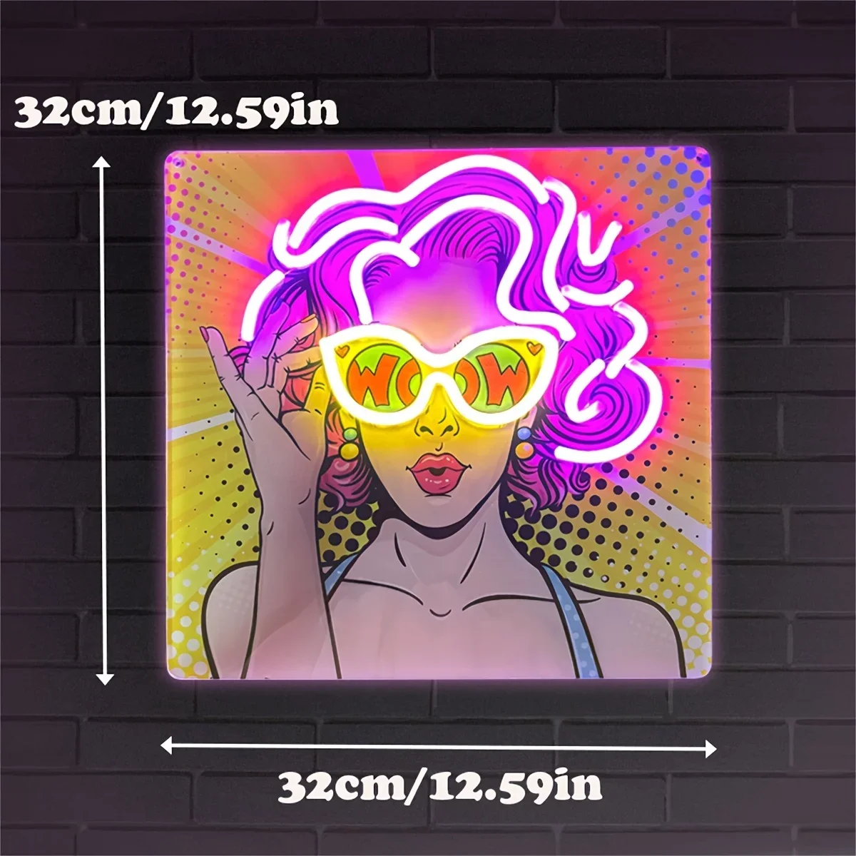 Wow Lady Pop Art Светодиодная  – обзор и цена Outdoor Lighting Decor Wow