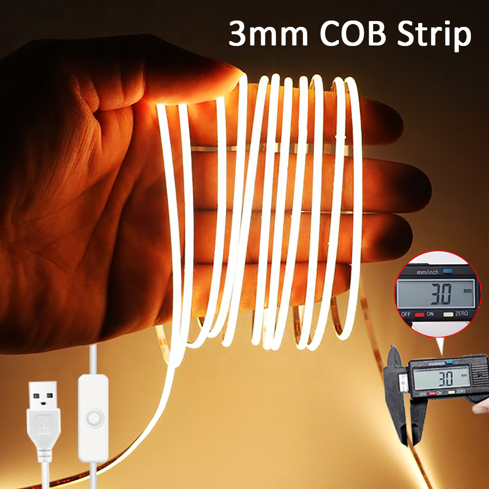 Ультратонкая светодиодная COB- – обзор и цена Decor Lighting Hours