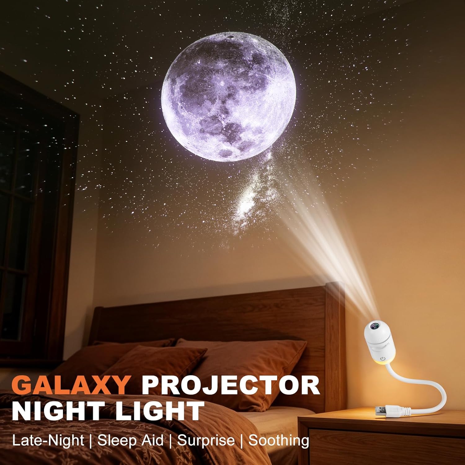 Мини-проектор звездного неба 2 – обзор и цена Star Projector Night