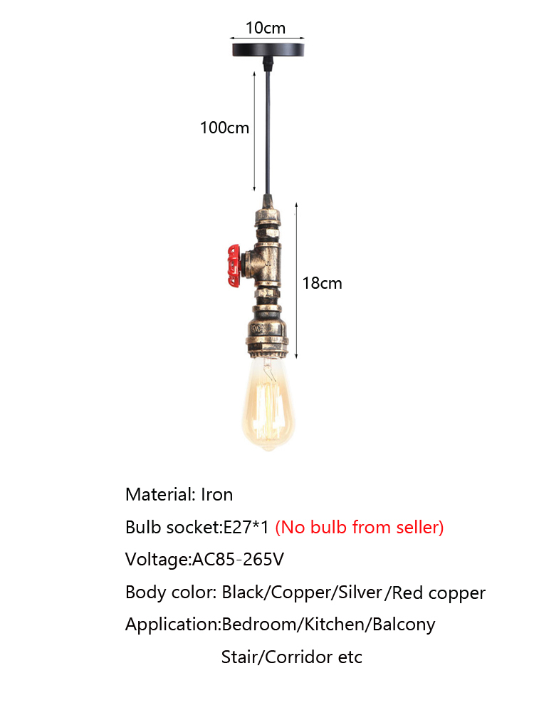 Ретро-лампа в стиле лофт из во – обзор и цена Lighting Room Decor Items