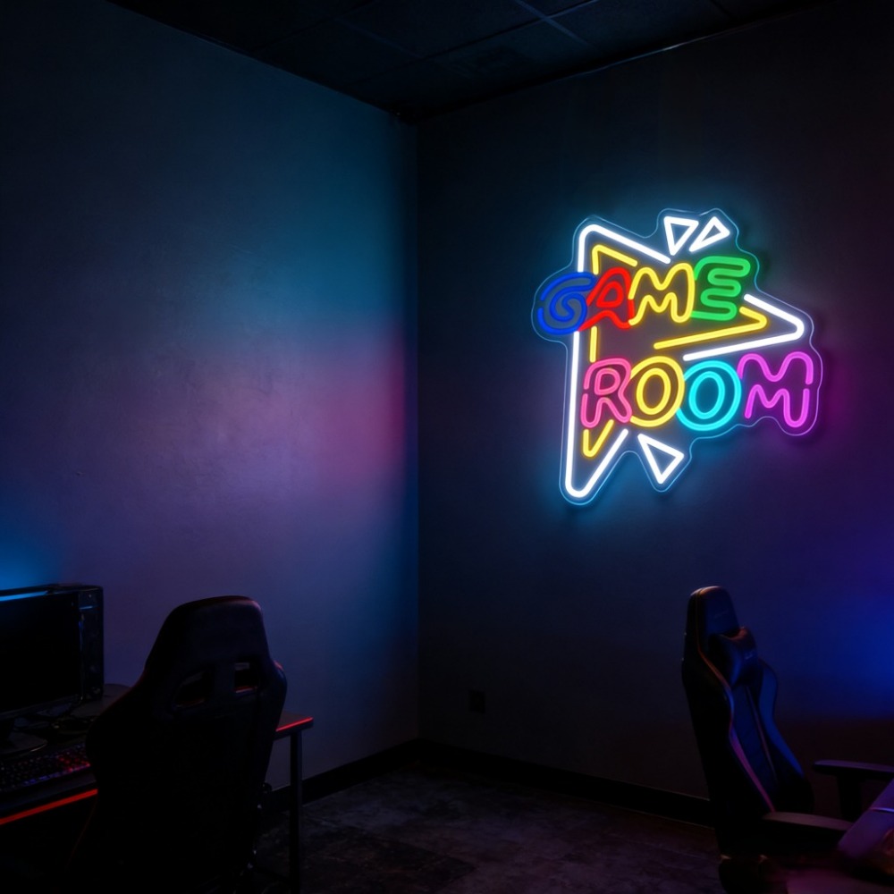 Светодиодная неоновая вывеска  – обзор и цена Bedroom Lighting Decor Ideas
