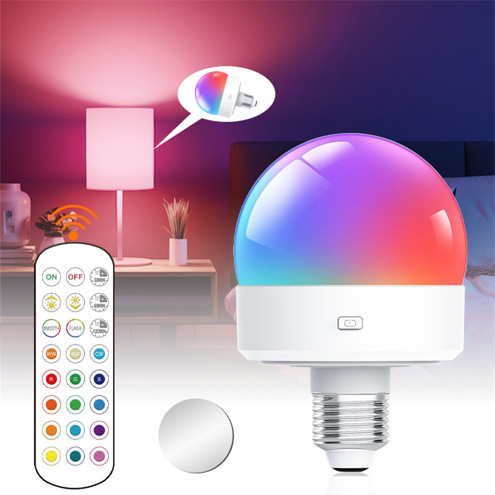 E26/E27 Цветная RGB светодиодн – обзор и цена Decor Lighting Hours