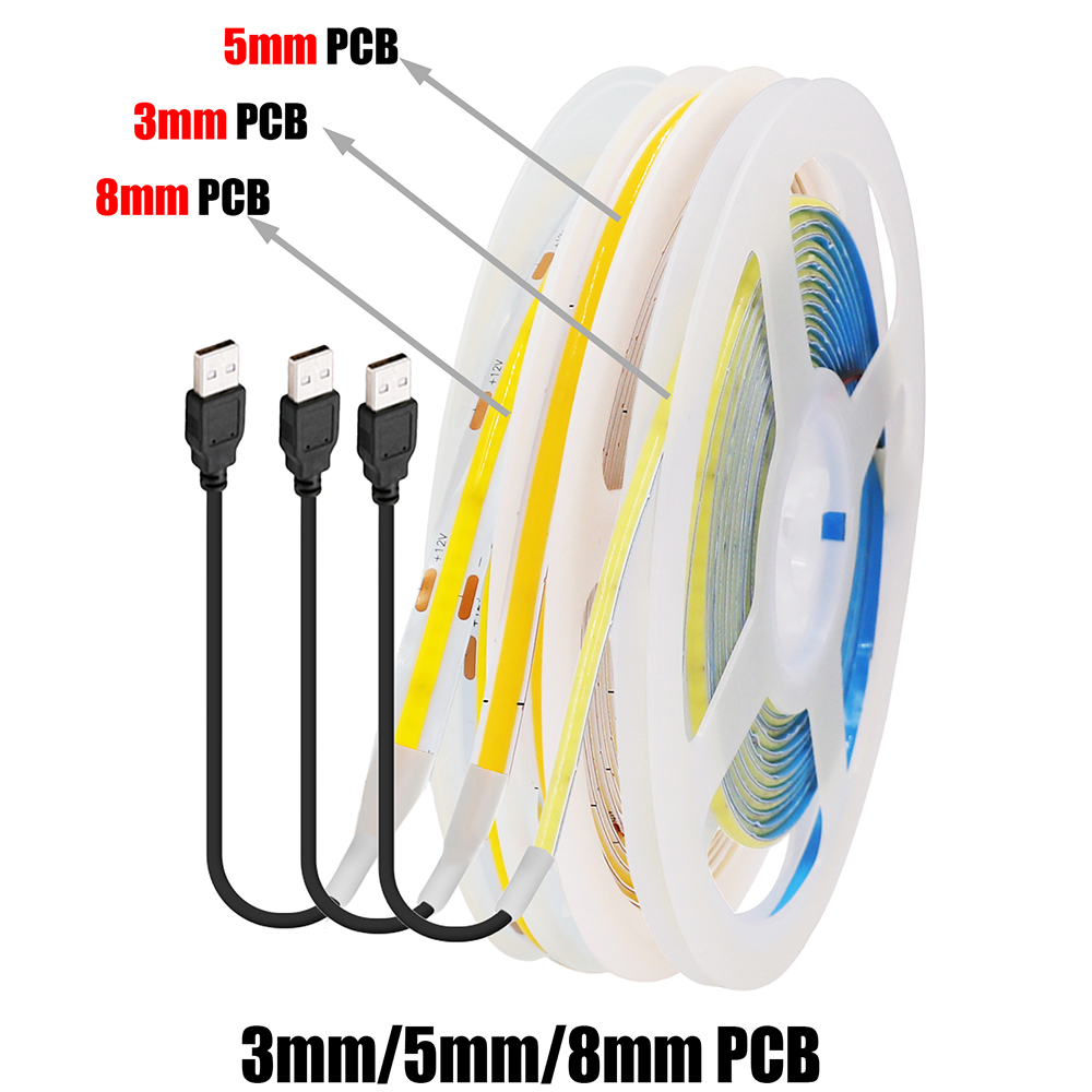 5 В USB 3 мм 5 мм PCB COB свет – обзор и цена Decor Lighting Hours