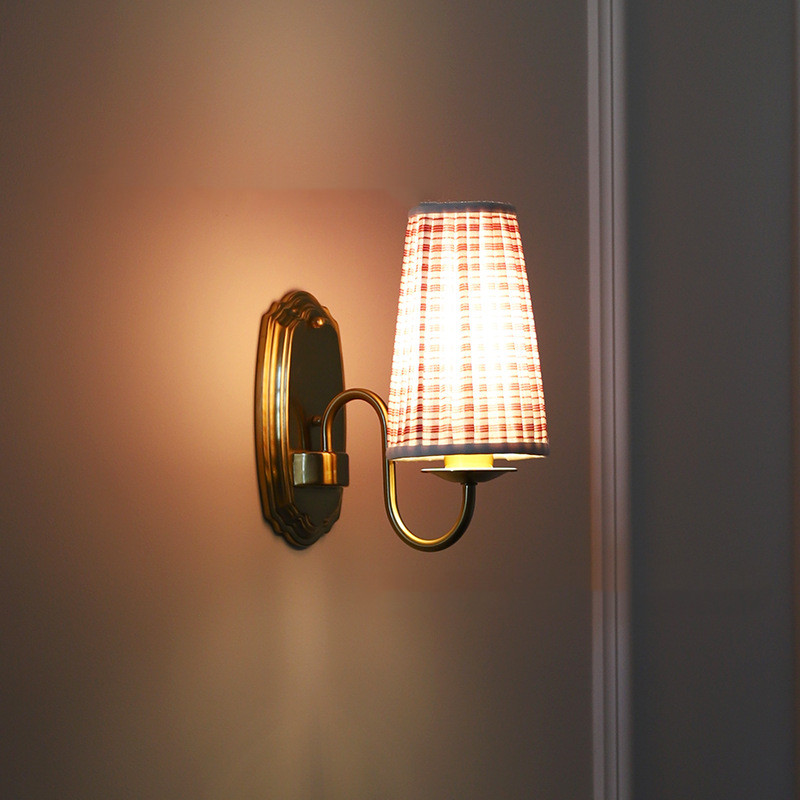 Настенный светильник из ткани  – обзор и цена Elements Lighting Decor
